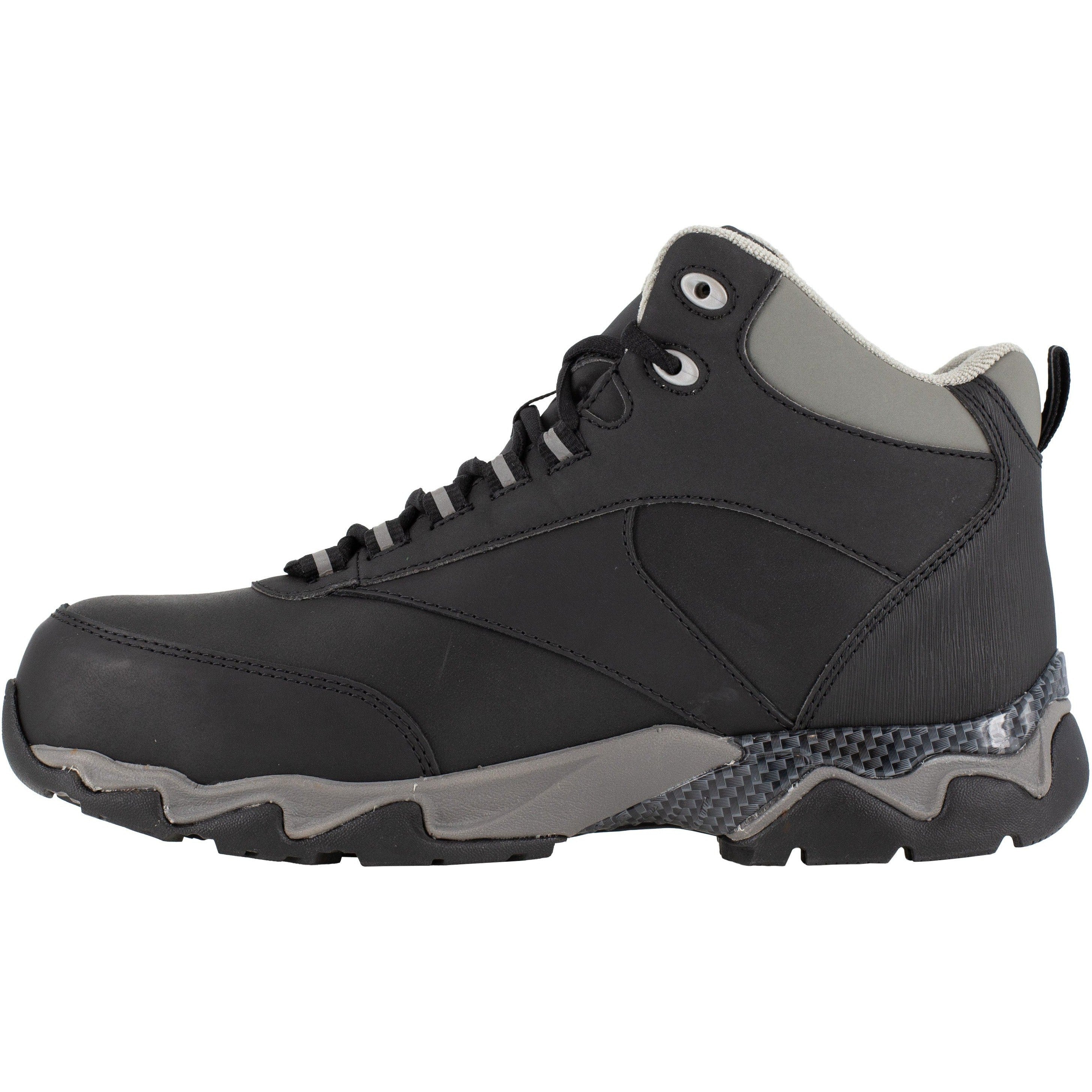 Reebok Men's Beamer Comp Toe Waterproof Athletic Work Boot- Black- RB1068 - Overlook Boots