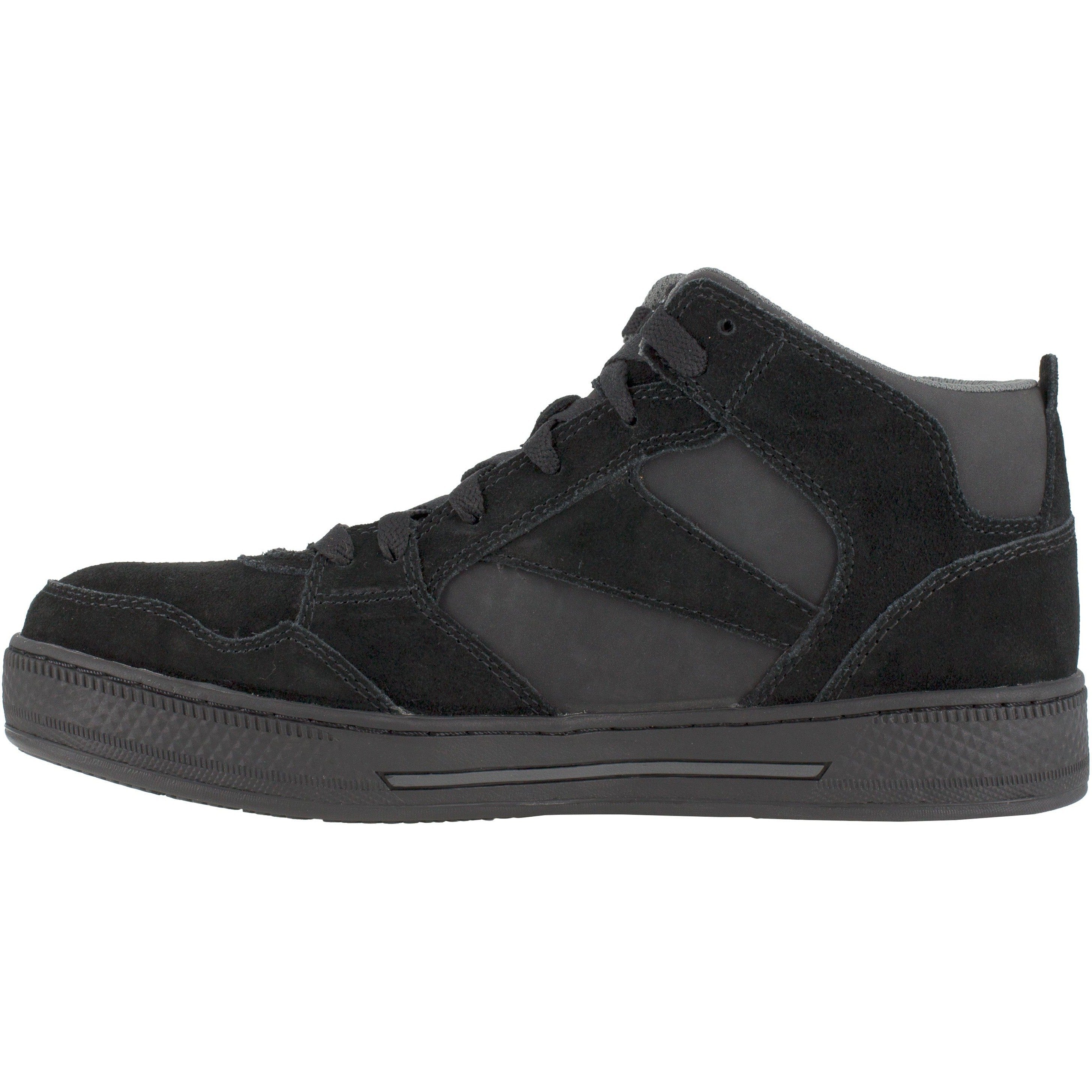 Reebok Men's Dayod Skateboard High-Top Work Shoe - Black- RB1735 - Overlook Boots