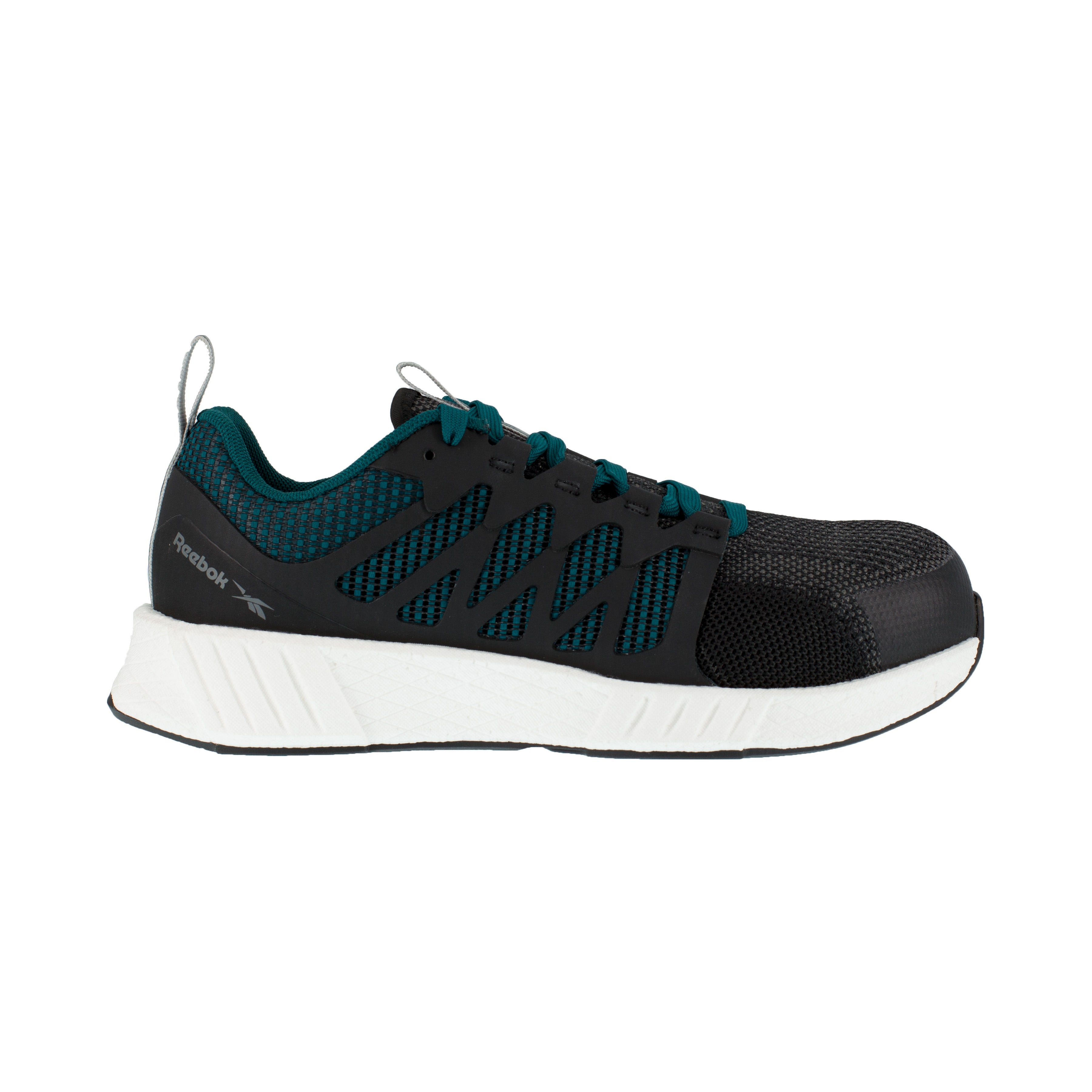 Reebok Women's Fusion Flexweave Comp Toe Athletic Work Shoe - Teal- RB314 - Overlook Boots