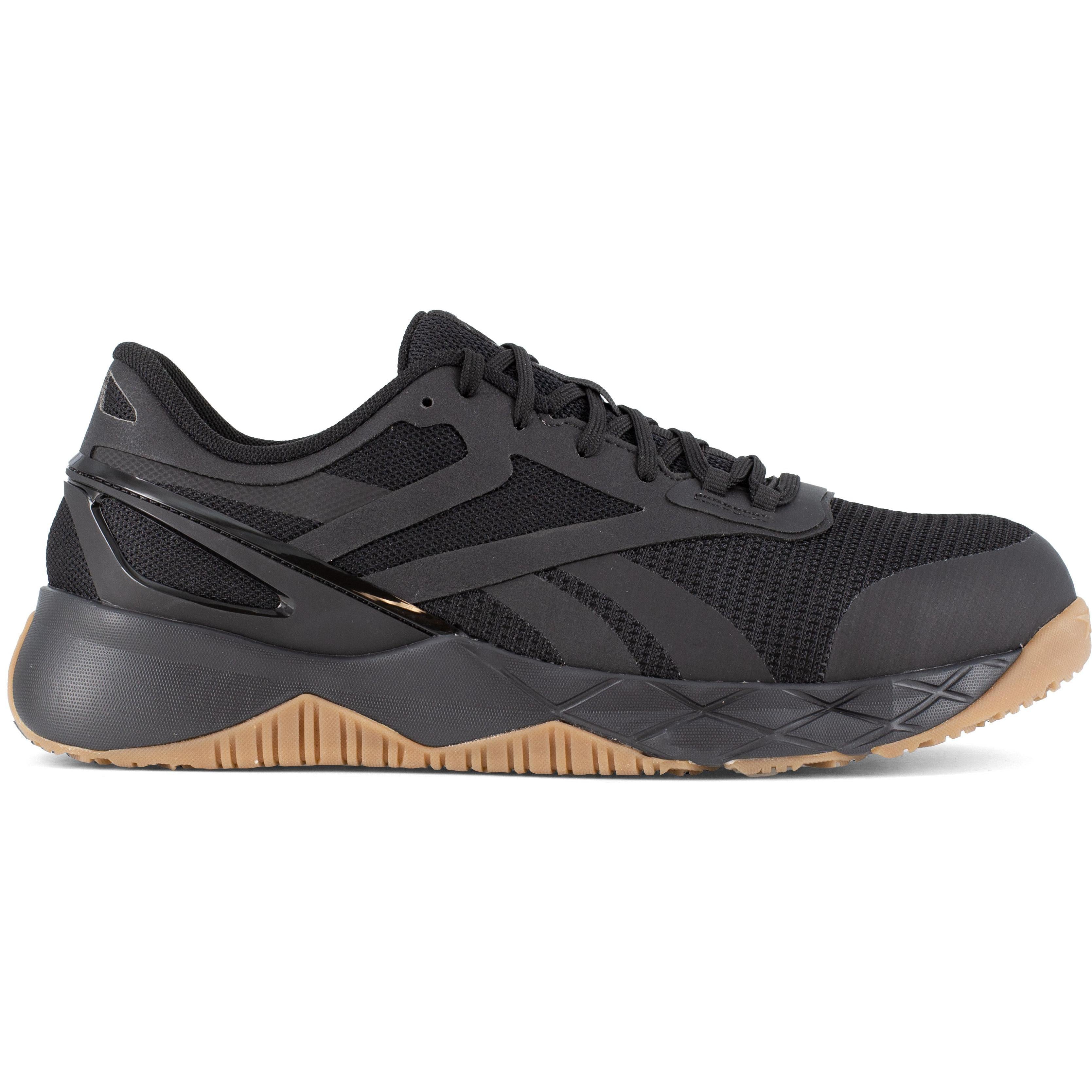 Reebok Men's Nanoflex TR Comp Toe Athletic Work Shoe- Black- RB3317 - Overlook Boots