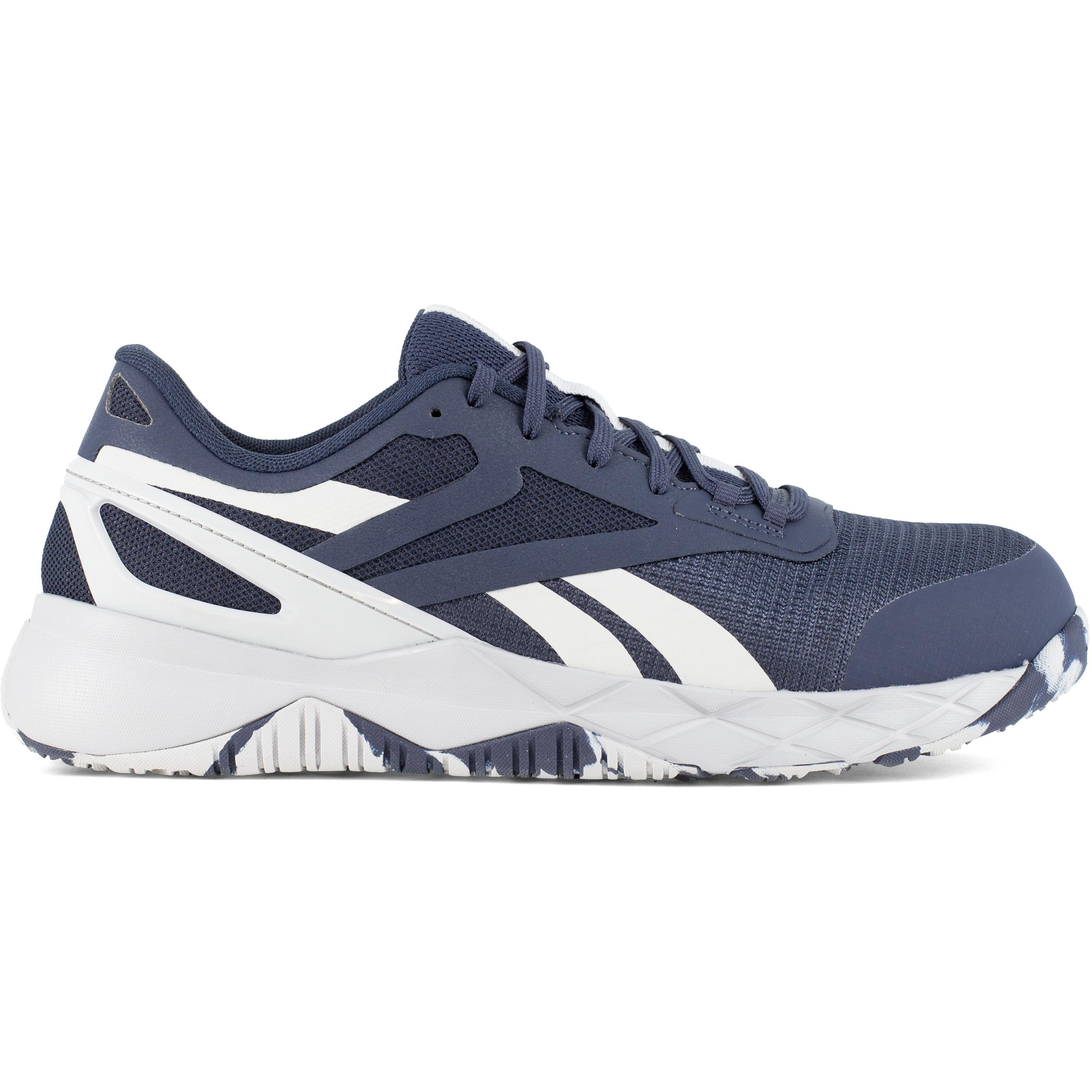 Reebok Men's Nanoflex TR Comp Toe Athletic Work Shoe- Navy- RB3318 - Overlook Boots