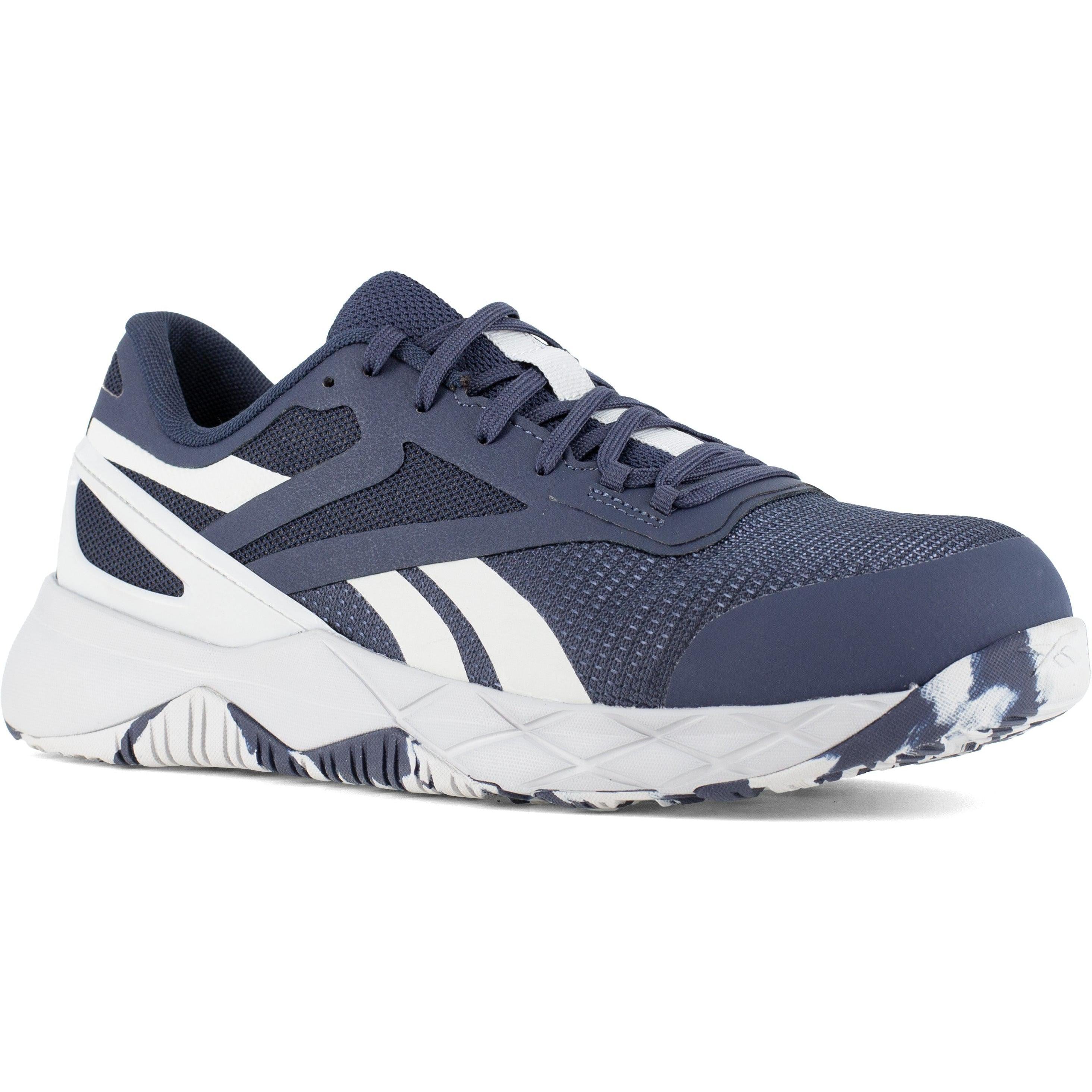 Reebok Men's Nanoflex TR Comp Toe Athletic Work Shoe- Navy- RB3318 7 / Medium / Navy - Overlook Boots