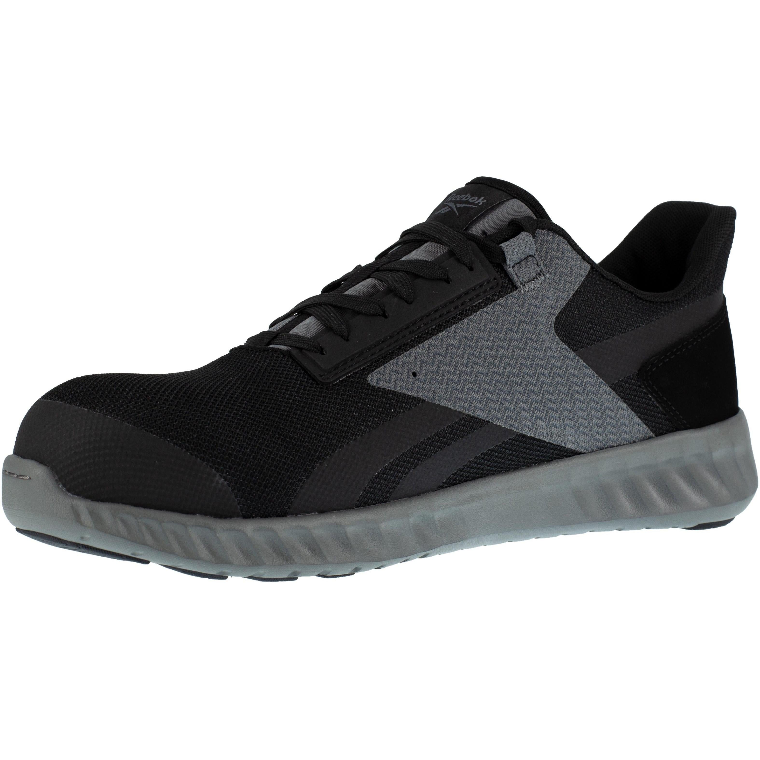 Reebok Men's Sublite Legend Comp Toe Athletic Work Shoe- Black- RB4020 - Overlook Boots