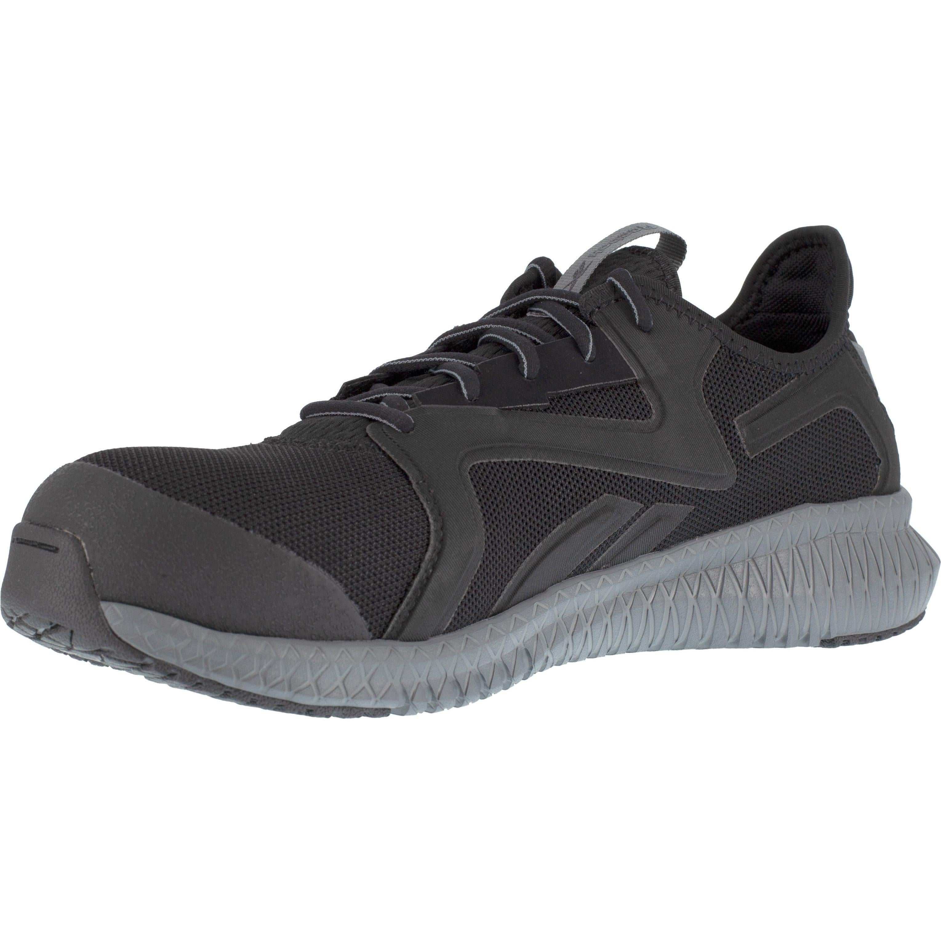 Reebok Men's Flexagon 3.0 Comp Toe Athletic Work Shoe- Black- RB4064 - Overlook Boots