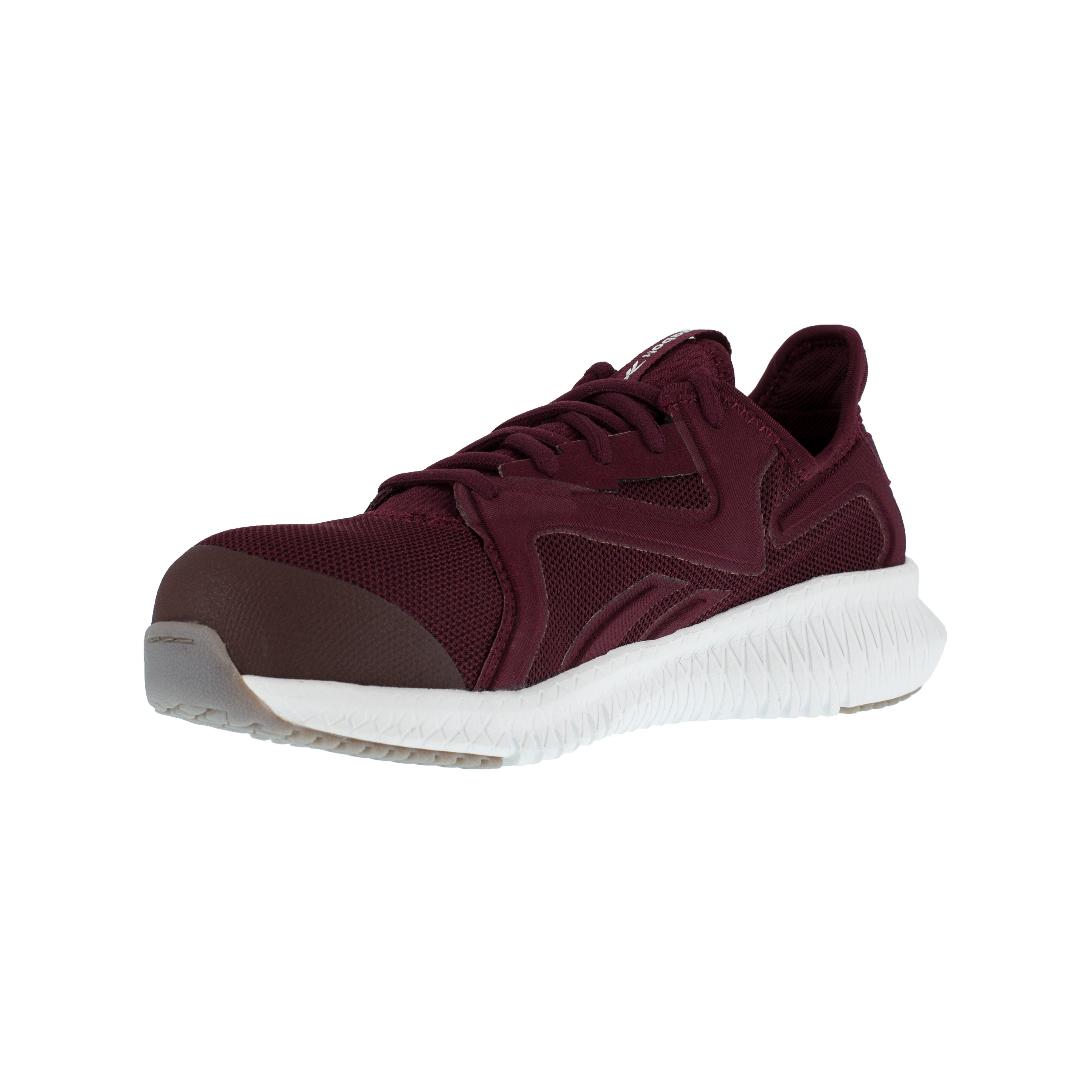 Reebok Women's Flexagon 3.0 Comp Toe Athletic Work Shoe - Burgundy - RB429 - Overlook Boots