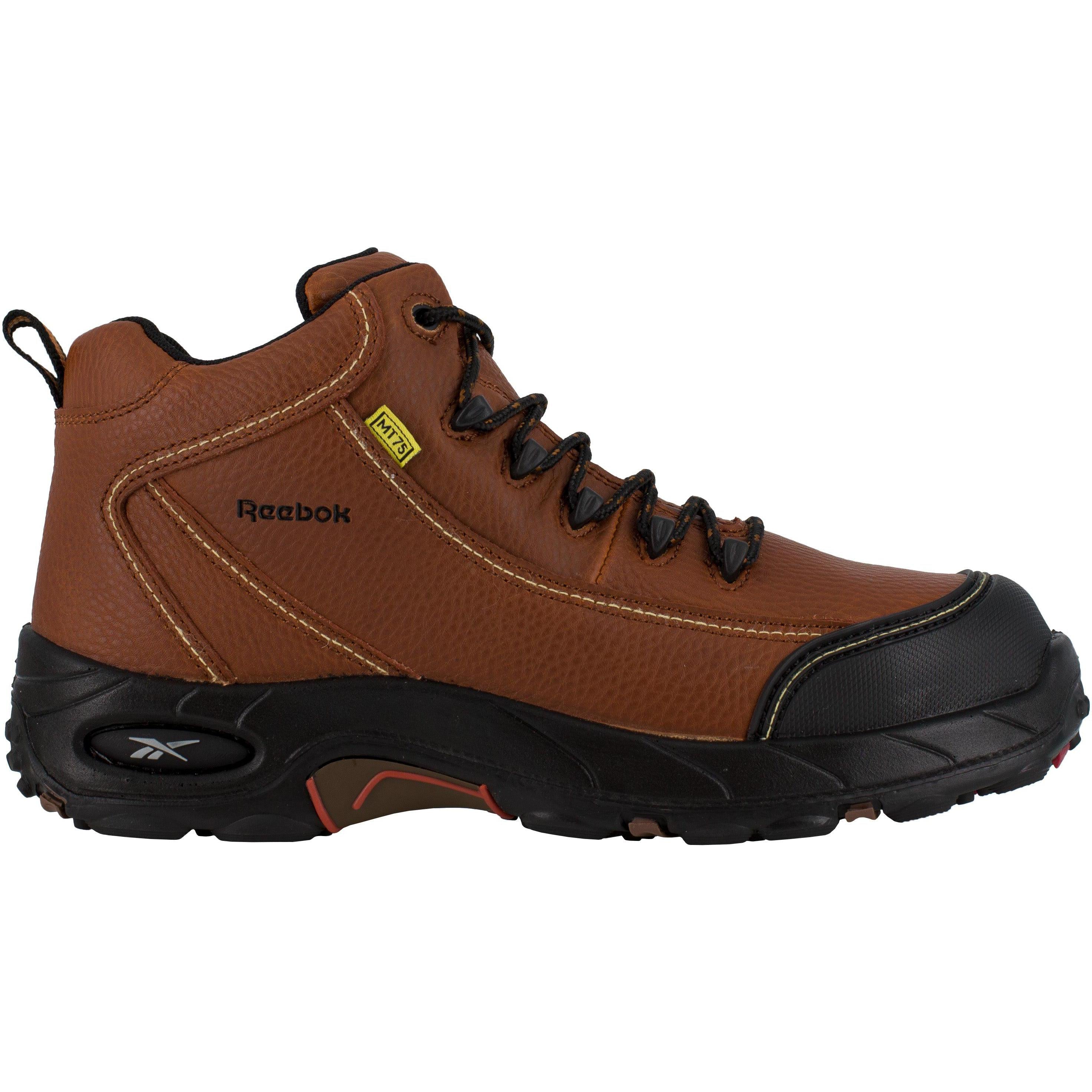 Reebok Men's Tiahawk Comp Toe Met Guard Sport Work Boot - Brown - RB4333 - Overlook Boots