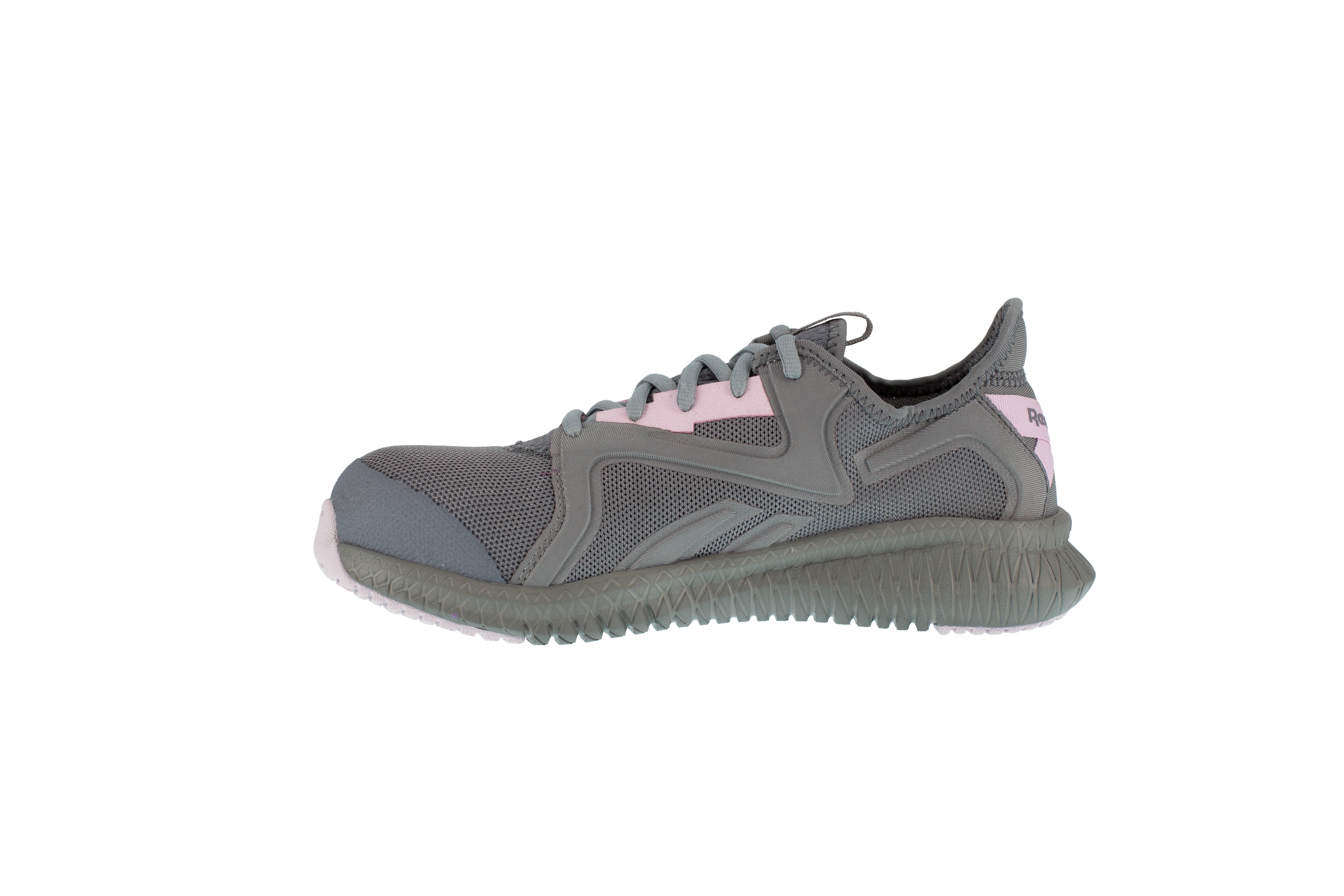 Reebok Women's Flexagon 3.0 Comp Toe Athletic Work Shoe - Grey - RB461 - Overlook Boots