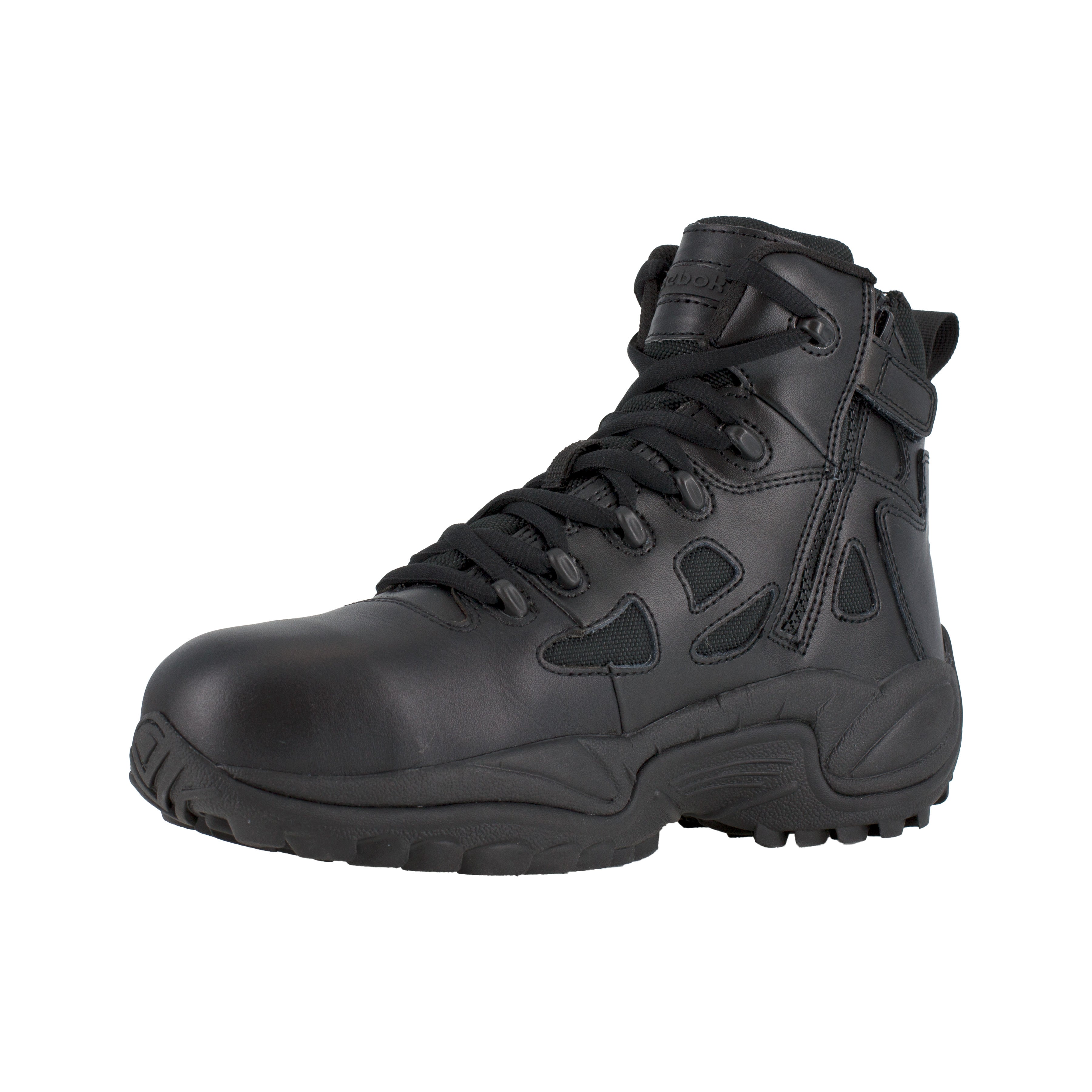 Reebok Men's Rapid Response RB 6" Comp Toe Police Duty Boot - Black - RB8674 - Overlook Boots