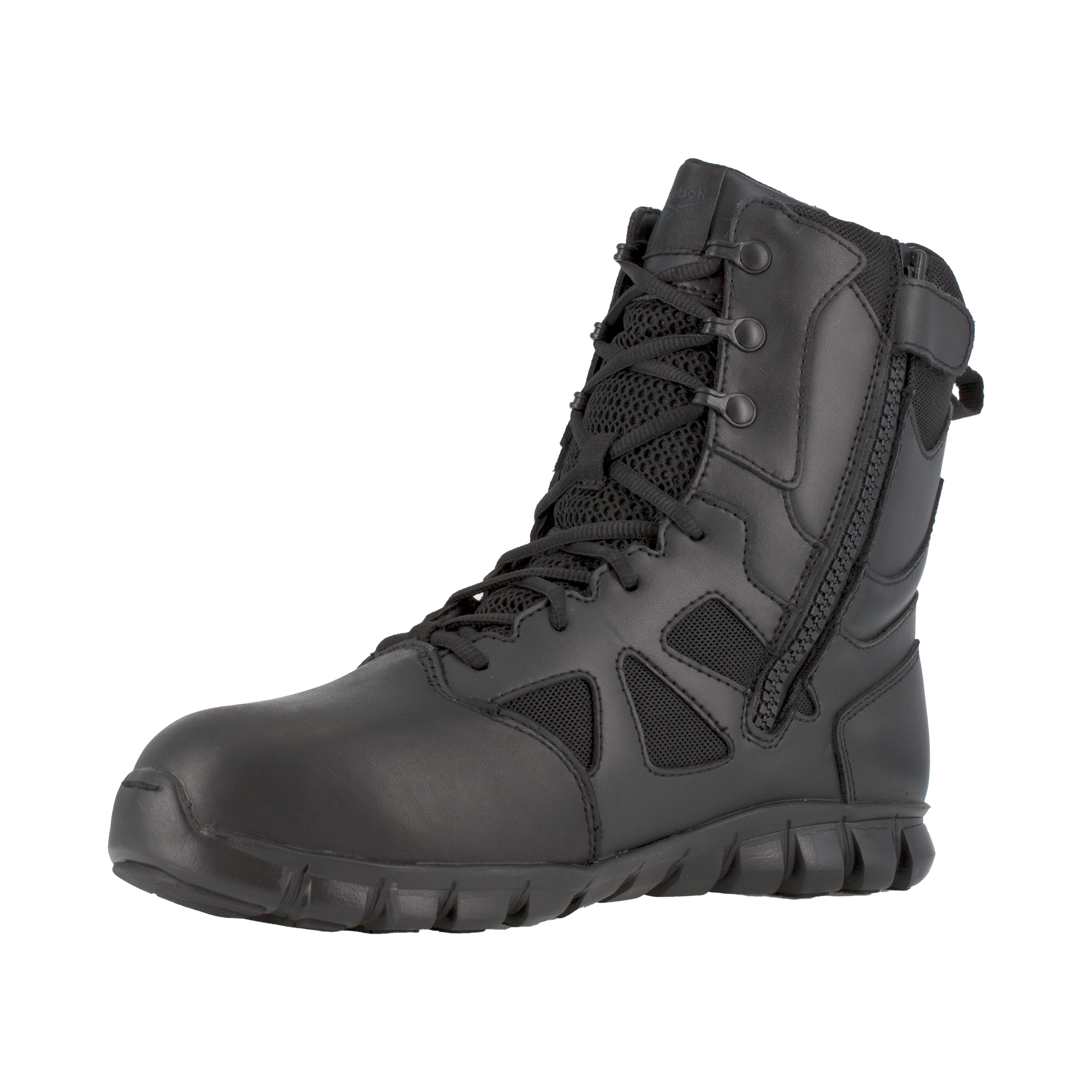 Reebok Men's Sublite Cushion 8" Comp Toe WP Tactical Duty Boot - Black - RB8807 - Overlook Boots