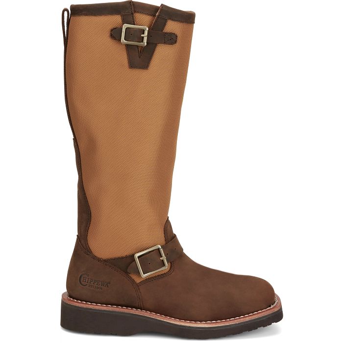 Chippewa Women's Cottonwood 15" Snake Hunt Boot -Brown- SN6914  - Overlook Boots