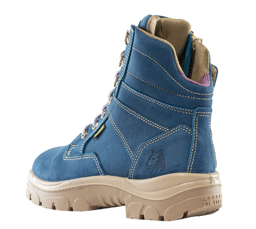 Steel Blue 892861 Womens 6 Southern Cross Zip Steel Toe Work Boots