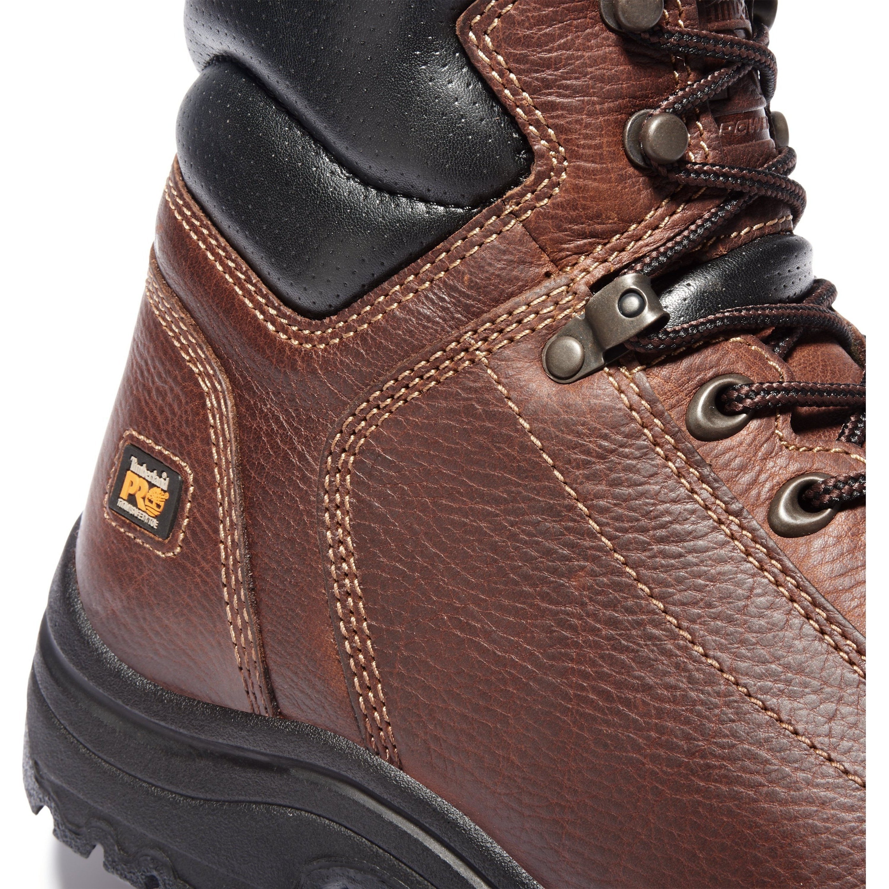 Timberland PRO Men's TiTAN 6" Alloy Toe Work Boots -Brown- TB150506242  - Overlook Boots