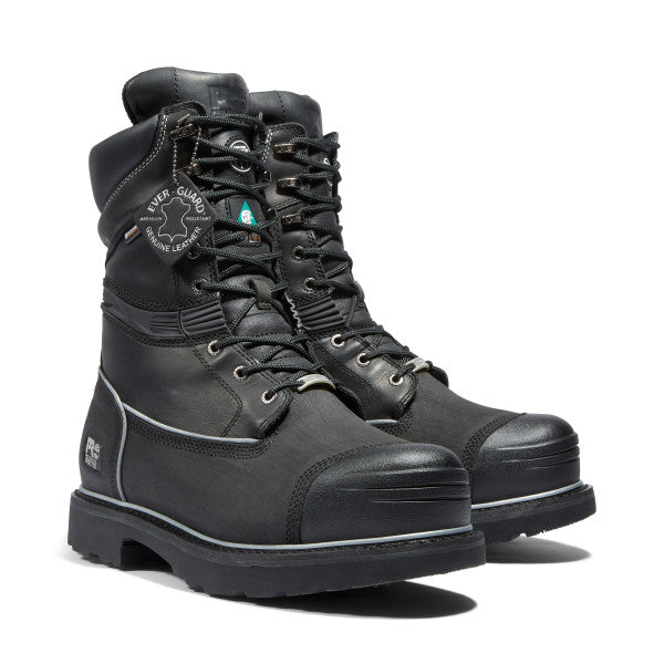 Timberland PRO Men's 10" Stl Toe Ins Metguard Work Boot TB053531001  - Overlook Boots