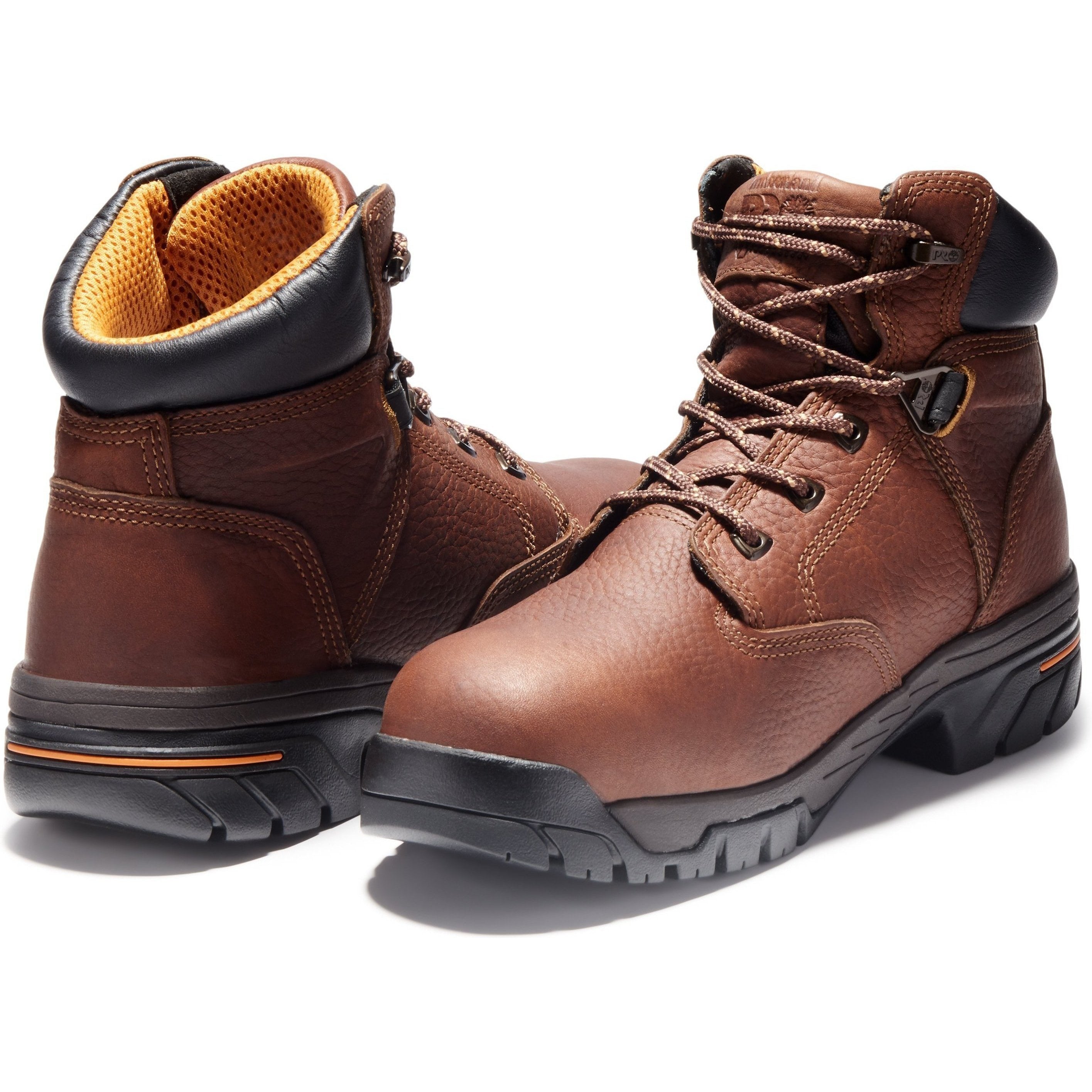 Timberland PRO Men's Helix 6" Alloy Toe WP Work Boot Brown TB185594214  - Overlook Boots