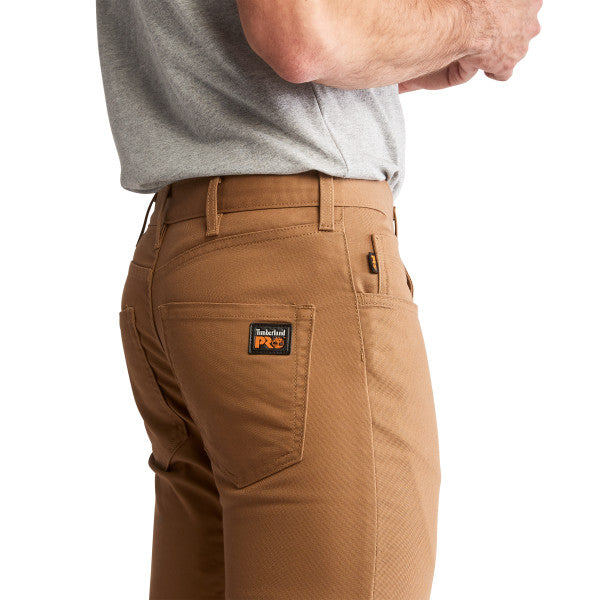 The Real McCoy's MP19102 8HU Canvas Double Knee Work Trousers Brown