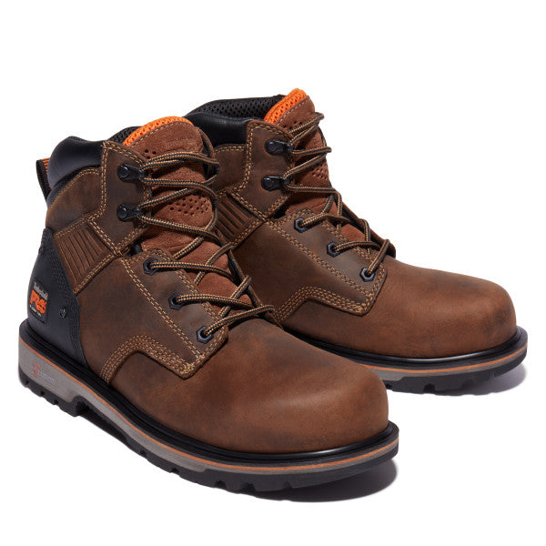 Timberland Pro Men's Ballast 6" Comp Toe Work Boot- Brown- TB0A29HT214  - Overlook Boots