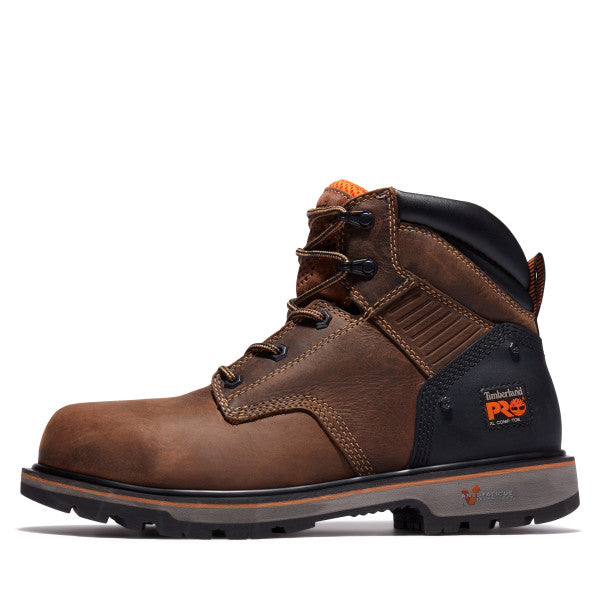 Timberland Pro Men's Ballast 6" Comp Toe Work Boot- Brown- TB0A29HT214  - Overlook Boots