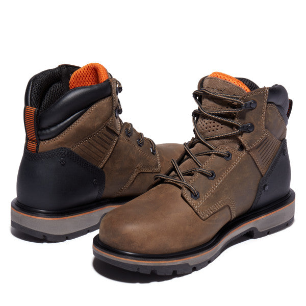 Timberland Pro Men's Ballast 6" Soft Toe Work Boot- Coffee TB0A29JP214  - Overlook Boots