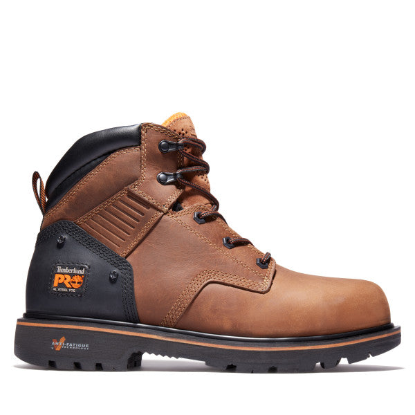 Timberland Pro Men's Ballast 6" Steel Toe Work Boot- Brown TB1A29H7214  - Overlook Boots