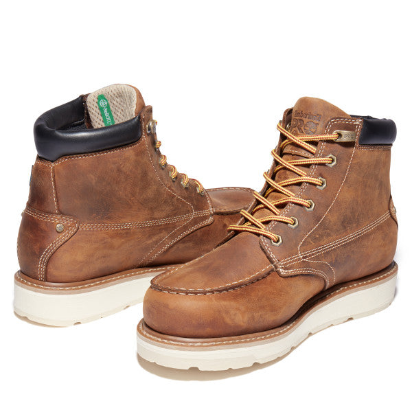 Timberland Pro Men's Gridworks 6" Soft Toe WP Work Boot - TB1A2AXR214  - Overlook Boots