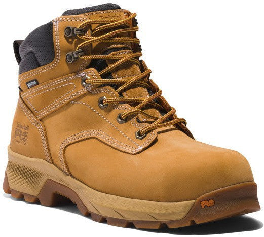 Timberland Pro Men's Titan EV 6" WP Comp Toe Work Boot Wheat - TB1A5Q82231  - Overlook Boots