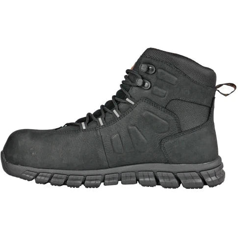 Hoss Men's Tikaboo UL Composite Toe Waterproof Slip Resist Work Boot - Black 60177  - Overlook Boots