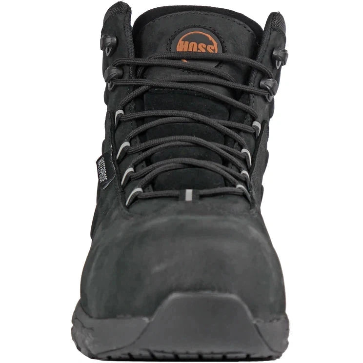 Hoss Men's Tikaboo UL Composite Toe Waterproof Slip Resist Work Boot - Black 60177  - Overlook Boots