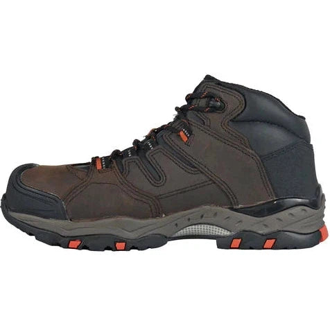 Hoss Men's Tracker Composite Safety Toe Waterproof Work Shoe - Brown - 50251  - Overlook Boots