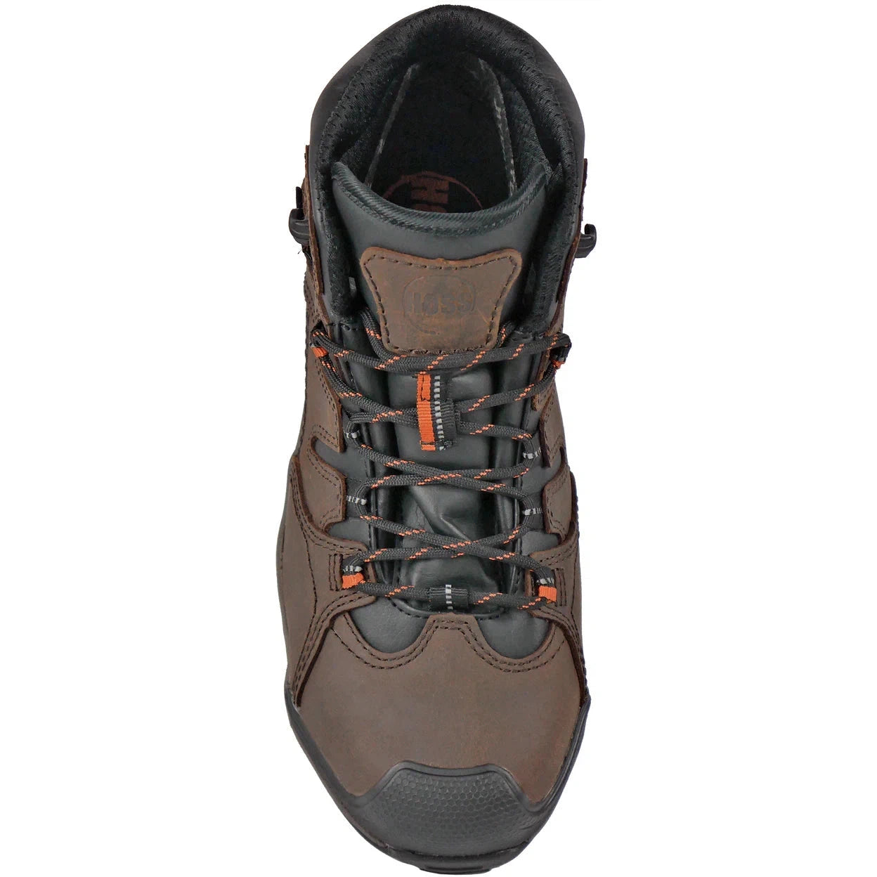 Hoss Men's Tracker Composite Safety Toe Waterproof Work Shoe - Brown - 50251  - Overlook Boots