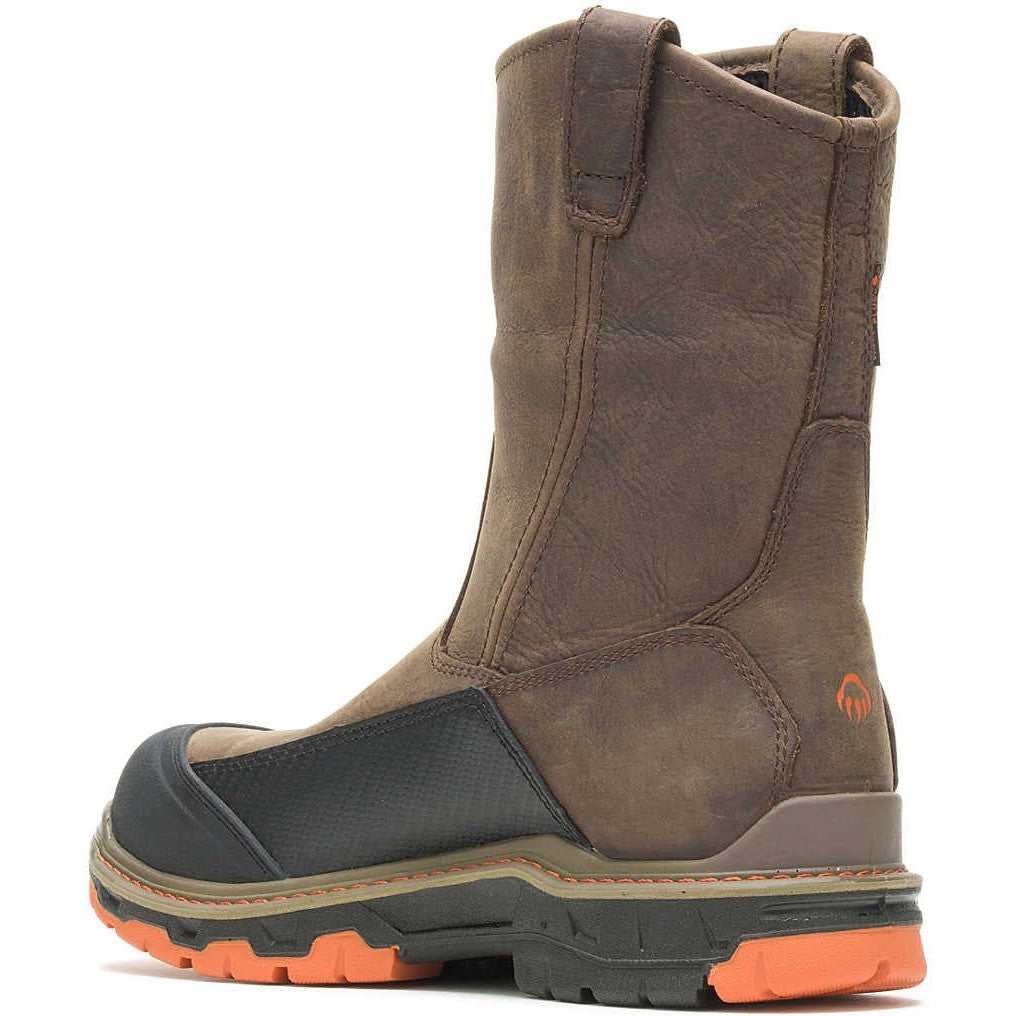 Wolverine Men's Overpass Carbonmax Comp Toe WP Work Boot- Coffee- W10708  - Overlook Boots