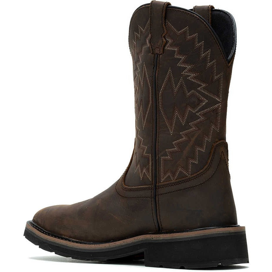 Wolverine Men's Rancher Arrow Steel Toe WP Western Work Boot- Brown- W241048  - Overlook Boots