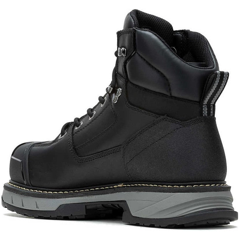 Wolverine Men's Reforce Heavy Duty 6" Comp Toe WP Work Boot Black W241112  - Overlook Boots