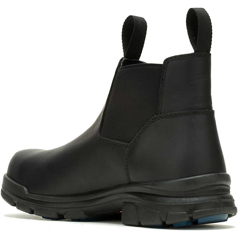 Wolverine Men's Durashocks Icon Comp Toe WP Romeo Work Boot -Black- W241166  - Overlook Boots