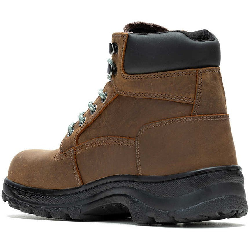 Wolverine Women's Carlsbad 6" Steel Toe WP Work Boot- Brown- W241012  - Overlook Boots