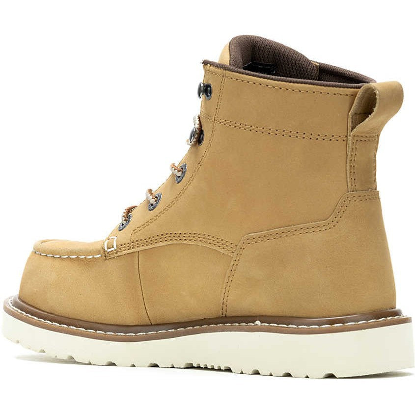 Wolverine Women's Trade Wedge Unlined 6" Comp Toe Work Boot- Sand- W241059  - Overlook Boots