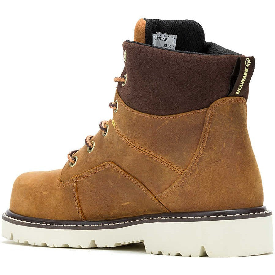 Wolverine Women's Revival 6" Comp Toe WP Slip Resist Work Boot -Cashew- W241141  - Overlook Boots