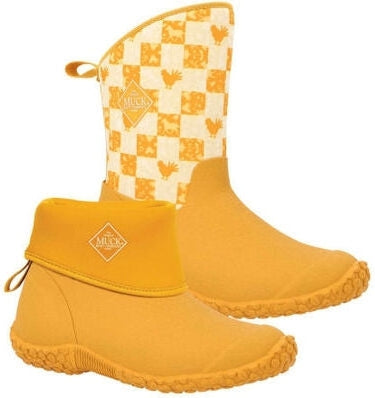 Muck Women's Muckster II Mid WP Ankle Work Boot -Yellow- WM28FRM  - Overlook Boots