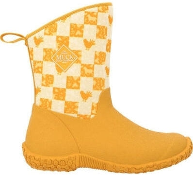 Muck Women's Muckster II Mid WP Ankle Work Boot -Yellow- WM28FRM 5 / Medium / Yellow - Overlook Boots