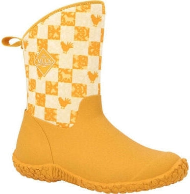 Muck Women's Muckster II Mid WP Ankle Work Boot -Yellow- WM28FRM  - Overlook Boots