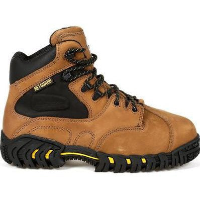 Michelin Men's 6" Steel Toe Internal Metguard Work Boot - Brown - XPX763  - Overlook Boots