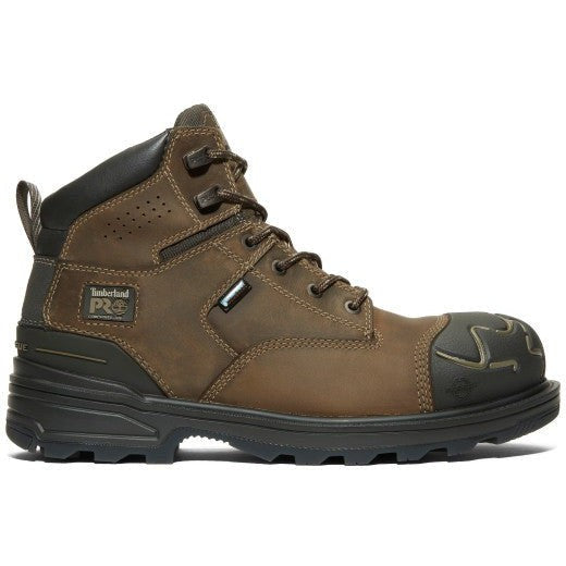 Timberland Pro Men's Magnitude 6" Comp Toe WP Work Boot- Coffee- TB1A5QFJ214  - Overlook Boots