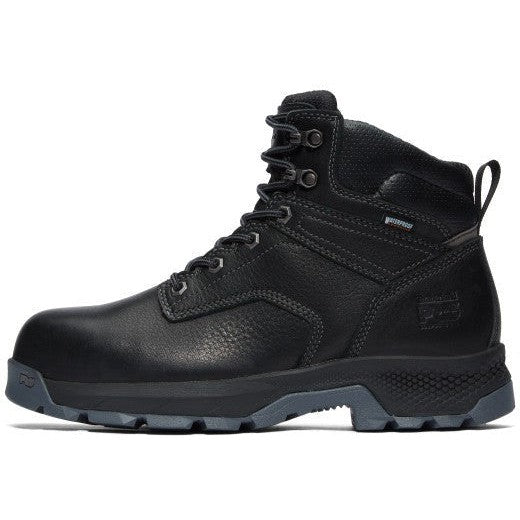 Timberland Pro Men's Titan EV 6" Comp Toe WP Work Boot- Black- TB1A42GN001  - Overlook Boots