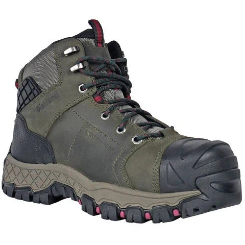 DieHard Men's Comet Composite Toe Waterproof Moisture Wicking Industrial Work Boot - Olive DH60216 7 / Medium / Olive - Overlook Boots