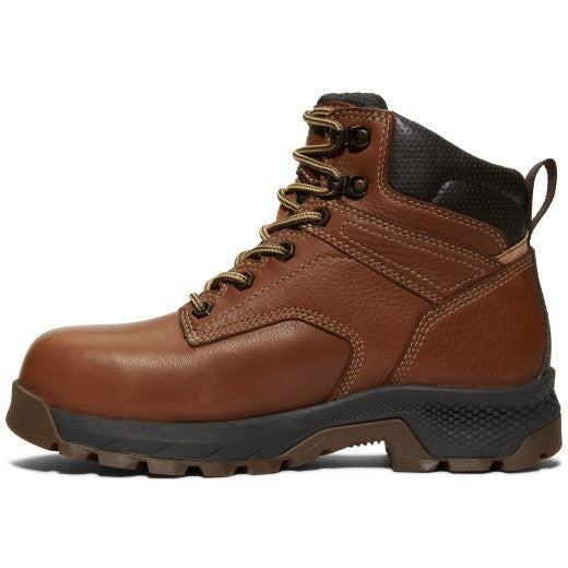 Timberland Pro Women's Titan EV 6" Comp Toe WP Work Boot- Brown- TB1A5P1A214  - Overlook Boots