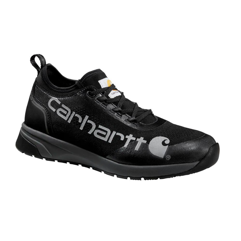 Carhartt Men's Force Soft Toe Slip Resistant Work Shoe -Black- FA3001-M 7 / Medium / Black - Overlook Boots