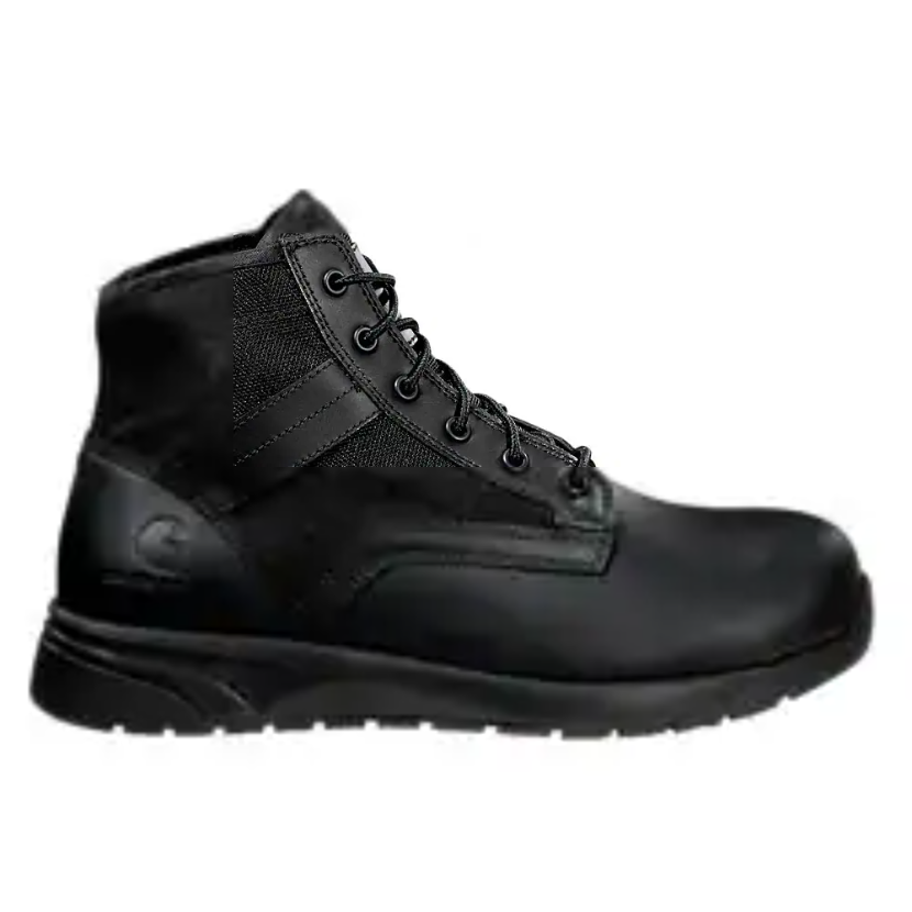 Carhartt Men's Force 5" Lightweight Nano Composite Toe Work Boot- Black- FA5421-M - Overlook Boots