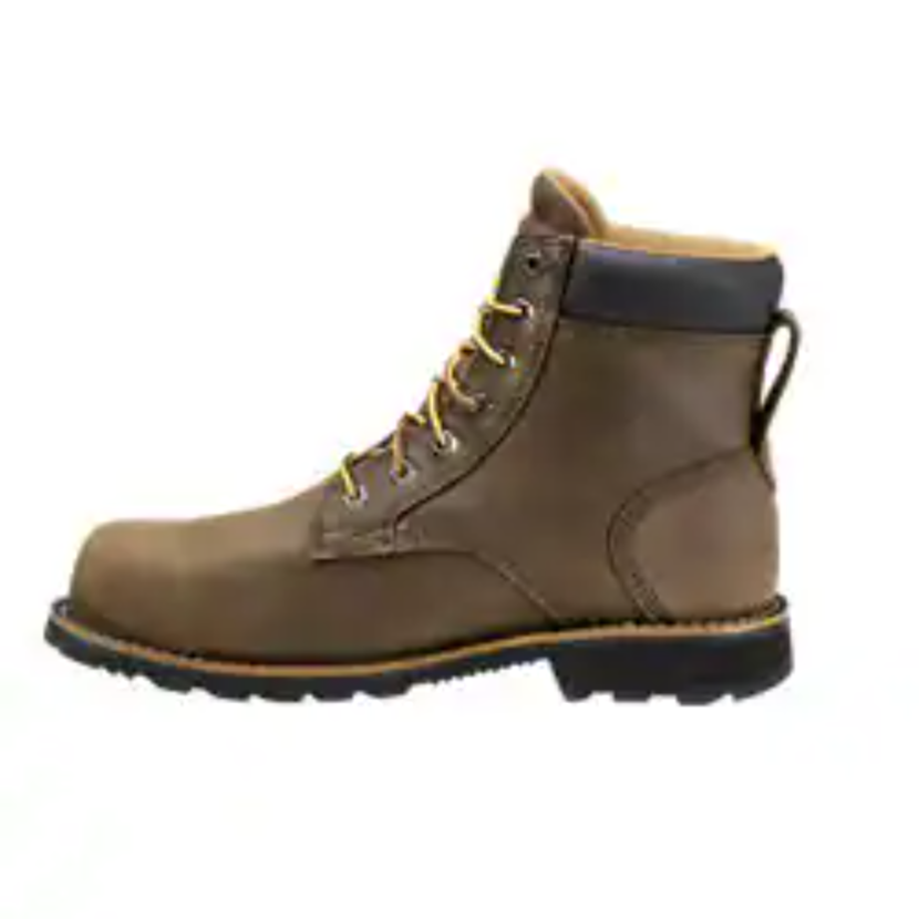 Carhartt Men's Frontier 6" Comp Toe Water Resistant Boot- Brown- FN6365-M  - Overlook Boots