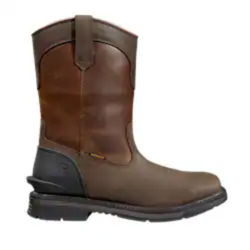 Carhartt Men's Montana 11" Steel Toe WP Work Boot - Brown - FQ1265-M 7 / Medium / Dark Brown - Overlook Boots