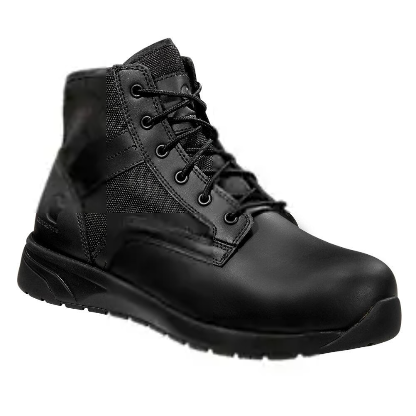 Carhartt Men's Force 5" Soft Toe Lightweight Sneaker Boot -Black- FA5021-M 7 / Medium / Black - Overlook Boots