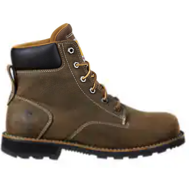 Carhartt Women's Frontier 6" Soft Toe Water Resistant Boot -Brown- FN6187-W  - Overlook Boots